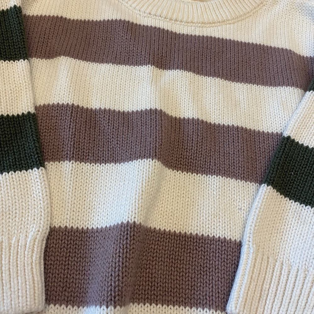 Easy Peasy Stripe Sweater 2T